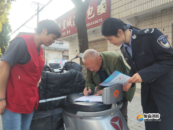 黟縣碧陽鎮(zhèn)：消防宣傳“接地氣”